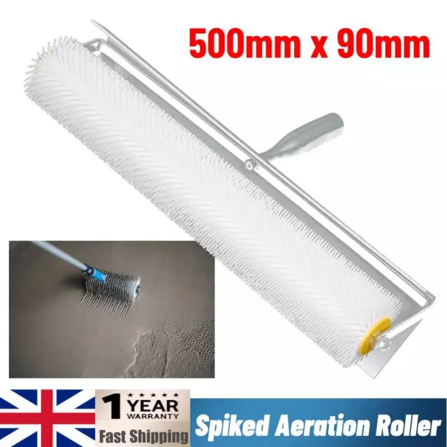 Spiked roller self levelling 500x90mm 21mm spike aeration latex screed leveller