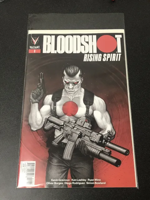 Valiant Comics Bloodshot Rising Spirit #2 B Cover 2018 CASE FRESH 1st Print NM