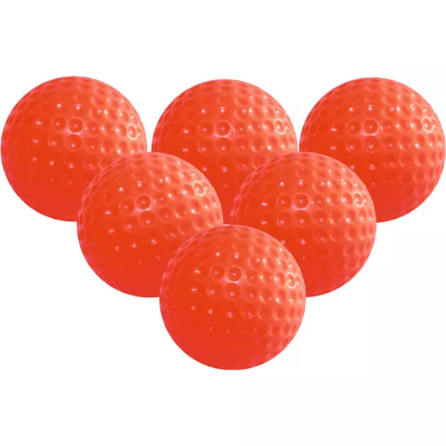 6 Pcs PU-Golfball Übungsgolfbälle Für Den Innenbereich Trainingsbälle