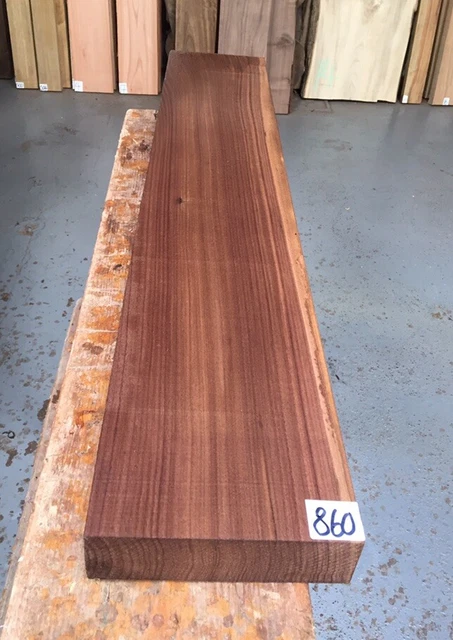 Noce americano 2"" (50 mm) bordo quadrato / essiccato in forno / legni duri esotici / legname
