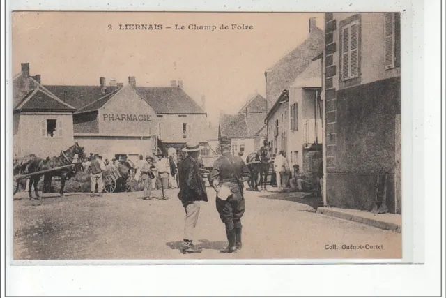 LIERNAIS - Le Champ de Foire - très bon état