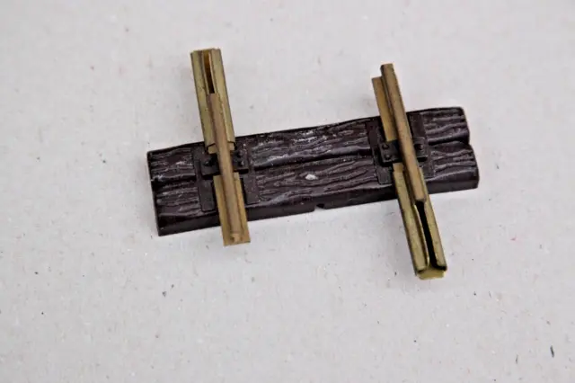 LGB G Gauge No. 10040 41mm Short Straight Brass Track - three available