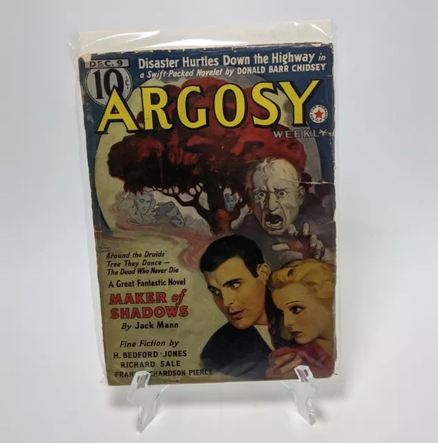 Argosy Part 4: Argosy Weekly December 9, 1939 - Maker Shadows, Jack Mann
