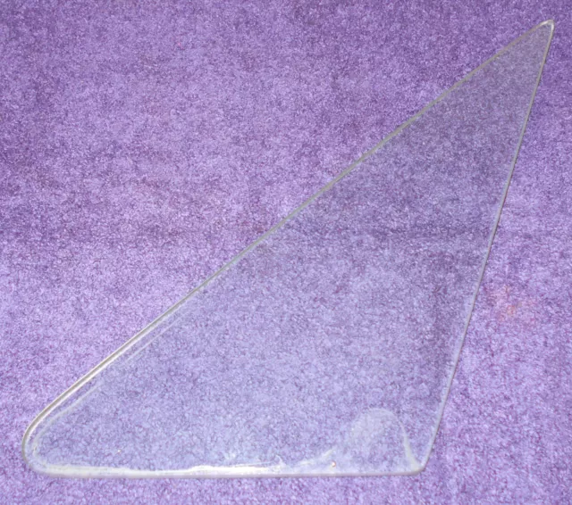 1964 1965 1966 1967 1968 Mustang GT Shelby Cougar ORIG LH DOOR VENT WINDOW GLASS