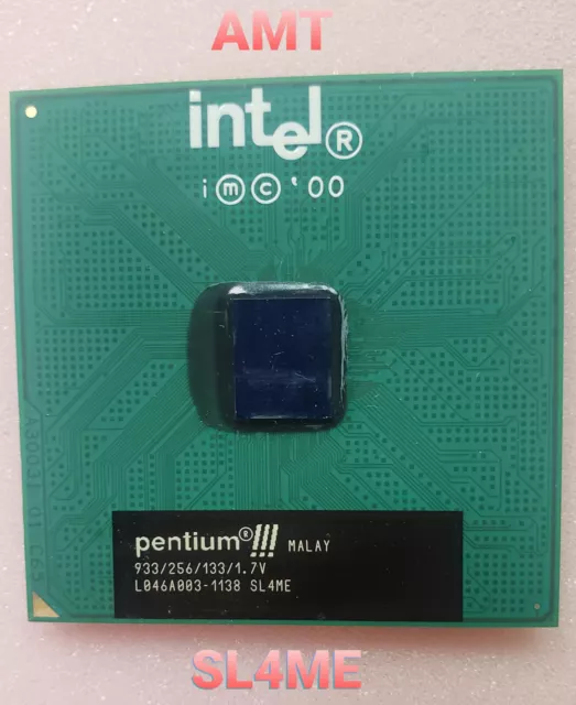 SL4ME Intel Pentium III 933/256/133/1.7V CPU Processor