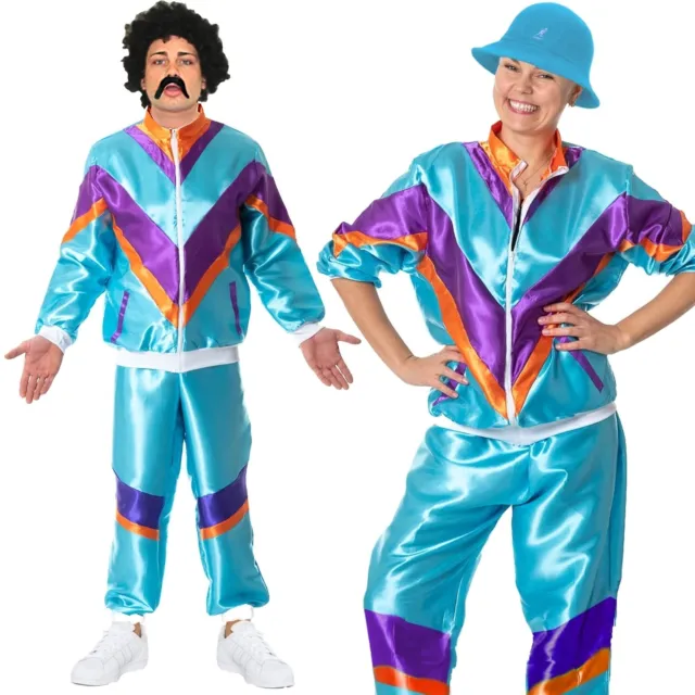 80S COSTUME RETRO Shell Style Suit Enfield Scousers Track Fancy Dress ...