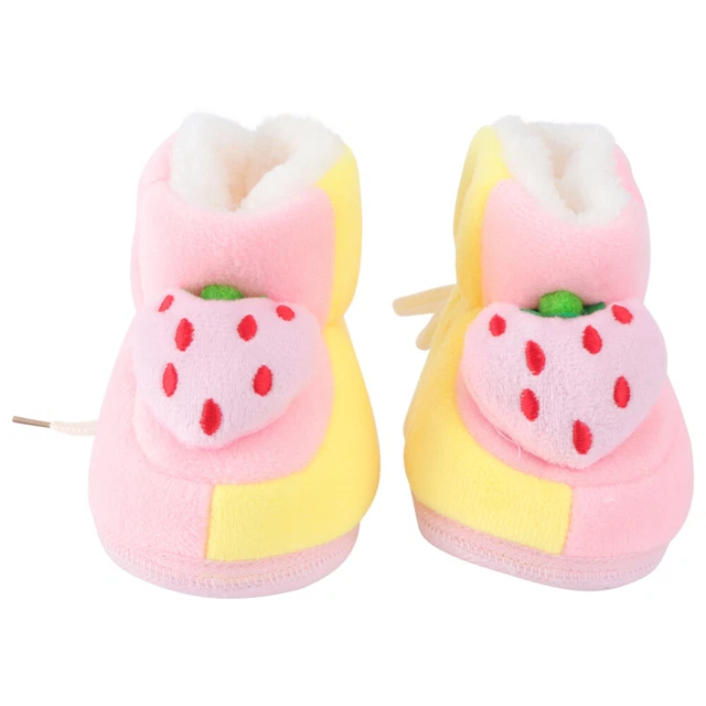 Bébé Chaussures Garçon De En Coton Pantoufles Nouveau-né Épaissir