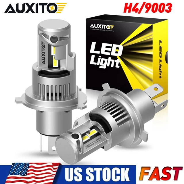 9003 H4 LED Headlight Conversion Kit High / Low Beam Bulbs Super White Light HB2