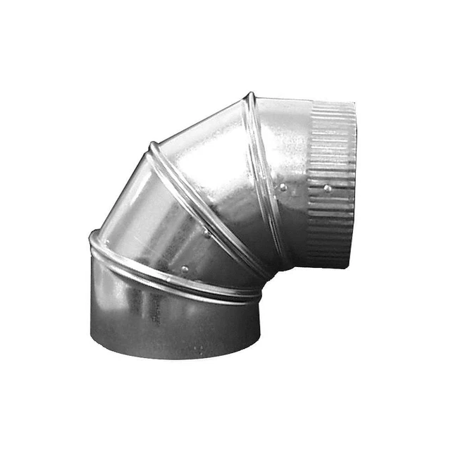 GREENSEAM GRAE590GA26 90 Degree Elbow,5" Duct Size