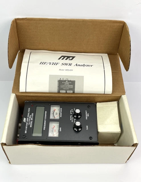 MFJ-259 HF/VHF SWRアナライザー