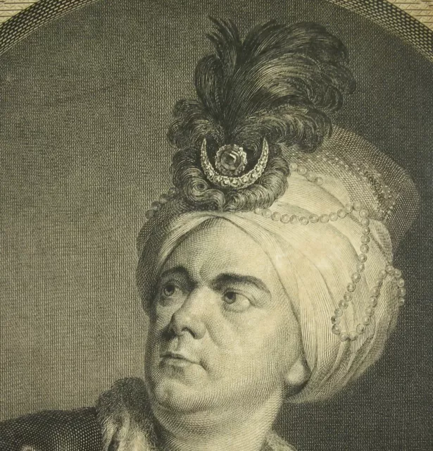 Augustin Of Saint-Aubin L' Actor Henri-Louis Cain Lekain 1788 Orosmane Lekain