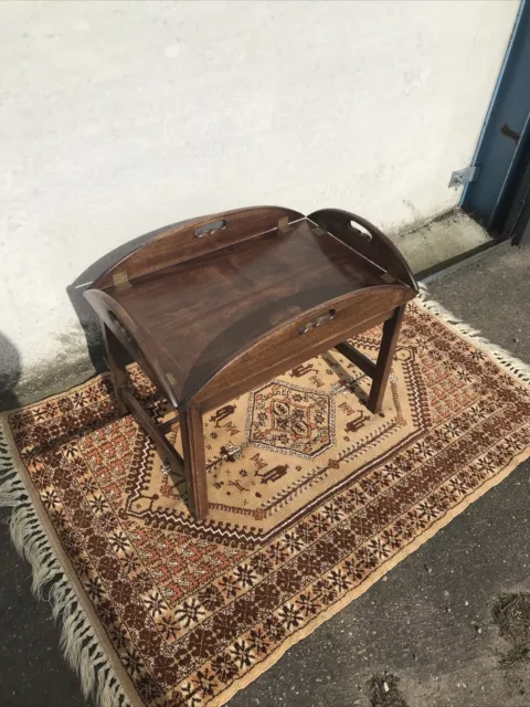 vintage butlers tray table Coffee Table Drinks Tray retro 20th century