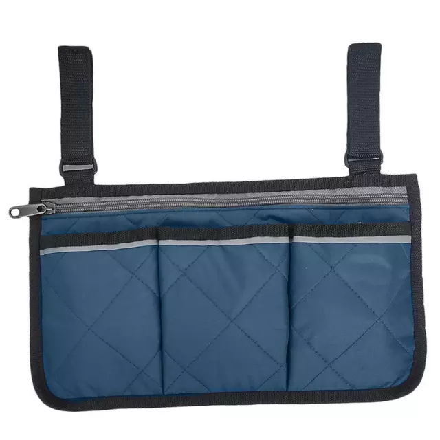 Borsa laterale per sedia a rotelle Borsa portaoggetti Tasca porta accessori per