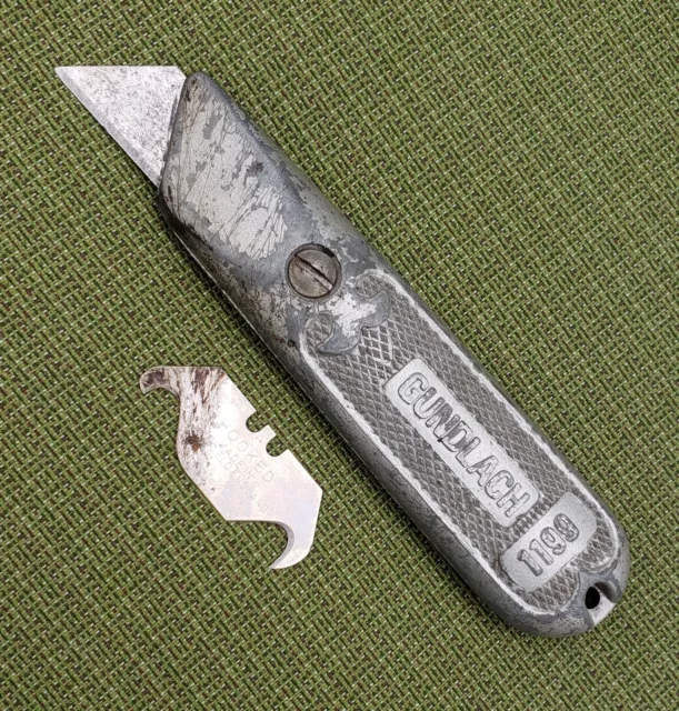 Gundlach No.215 Carpet Knife Slotted Blade
