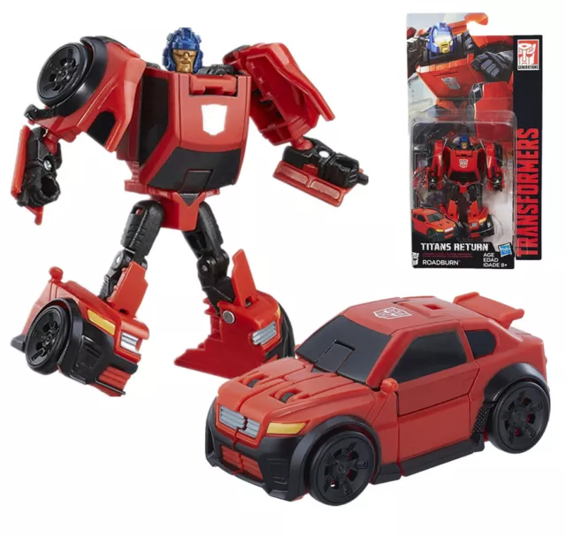 Transformers Generations Titans Return Legends Class Roadburn 3" Figure Toy New