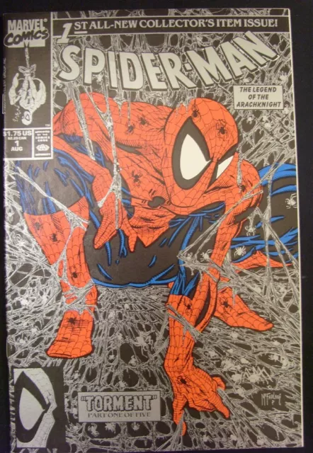 Spider-Man 1 Marvel Comic Black Torment Todd Mcfarlane Rick Parker 1990 Nm