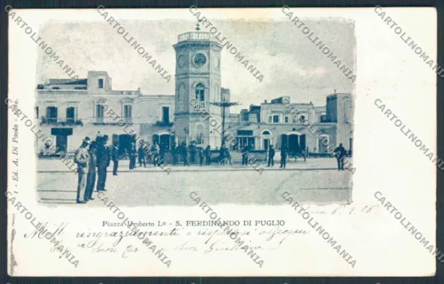 Foggia San Ferdinando di Puglia cartolina MV5358