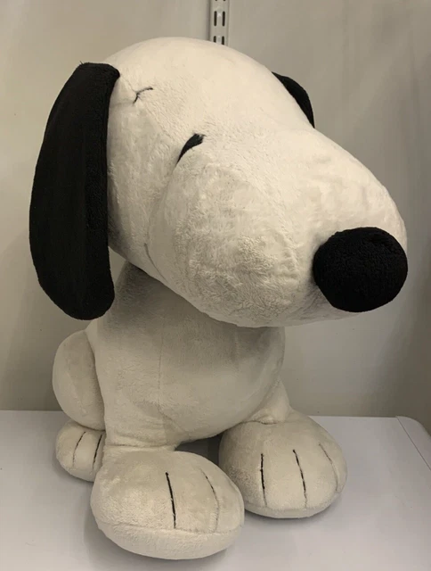 LARGE 19& X 17" Plush Sitting Snoopy Peanuts Cedar Fair Entertainment 2010 £31.98 - PicClick UK