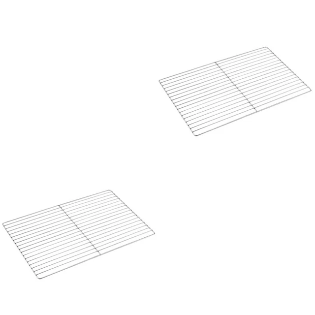 2x Bequem Kreative Edelstahl Praktische BBQ grill Für Party Picknick