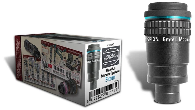 5mm Baader Hyperion 68° Eyepiece Dual Size fits 2" & 1.25" focusers 68 degrees