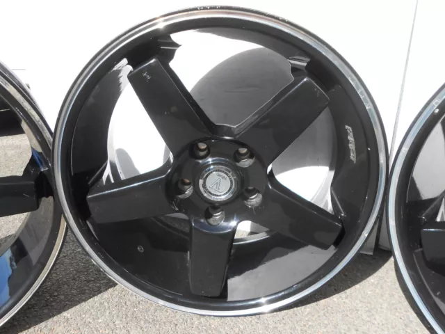 CHRYSLER CROSSFIRE BSA VELOCITY ALLOY WHEELS 2x19" & 2x18" x8" SET OF 4 RIMS 3