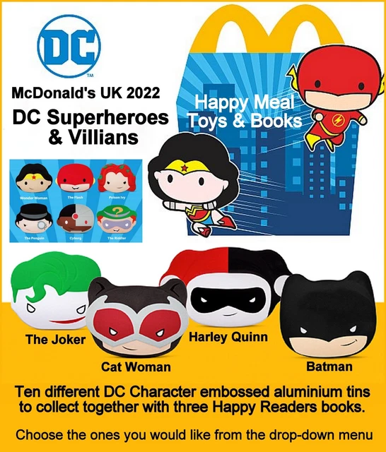 MCDONALD'S UK HAPPY Meal 2023 DC 100 yrs Wonder Woman and Fred Toy New $3.33 - PicClick