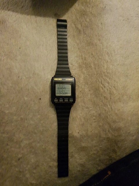 SEIKO UC-3000 VERY Rare Vintage Computer Watch (Memo-Diary). £135.00 ...