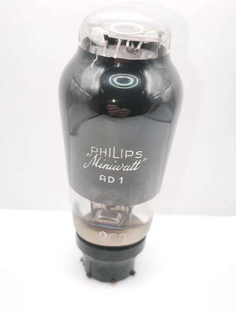 Paire De Tubes Philips Miniwatt E180CC D-foil Getter - Testés Comme NOS