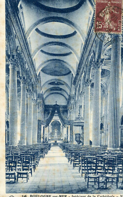 La Cathédrale De La Mer - Saison 1 CARTE BOULOGNE SUR MER Intérieur de la Cathédrale EUR 2,00 - PicClick IT