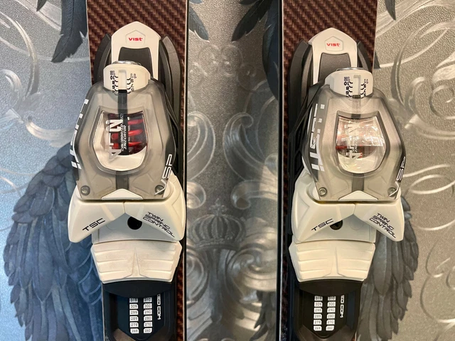 FERRARI Ski, Slalom Carver mit Bindung, nur 1 Tag gefahren, von Privat 4