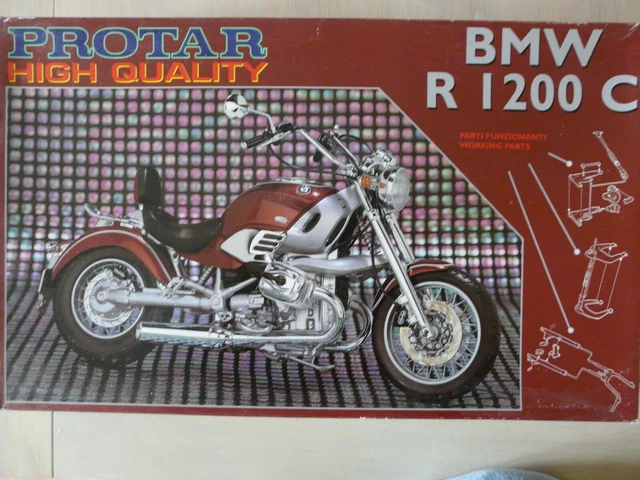 Maquette Moto PROTAR BMW R 1200 C – 1/9 – Réf 11299 – Neuve