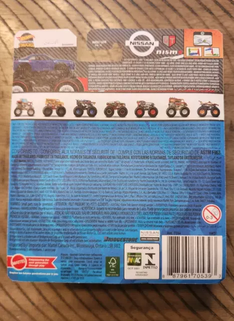 Hot wheels Skyline GT-R R34 NISMO Blue Monster Truck Treasure Hunt Chase 2