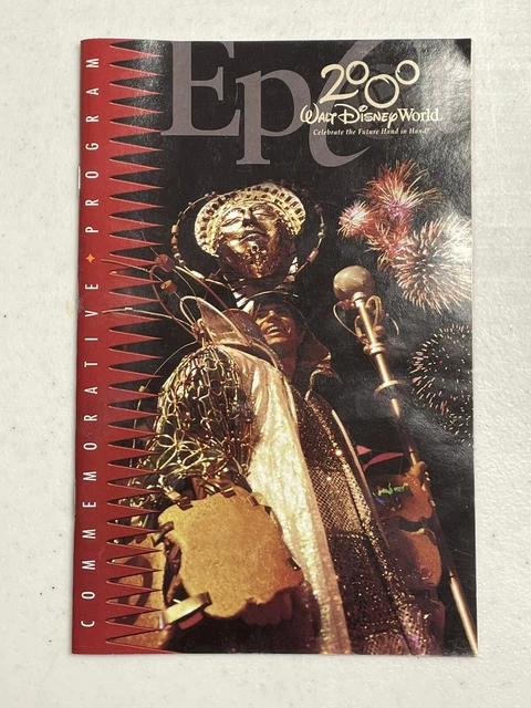 WDW Walt Disney World EPCOT 2000 Commemorative Program