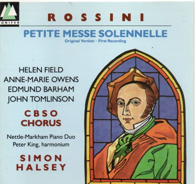 Rossini  PETITE MESSE SOLENNELLE   cd
