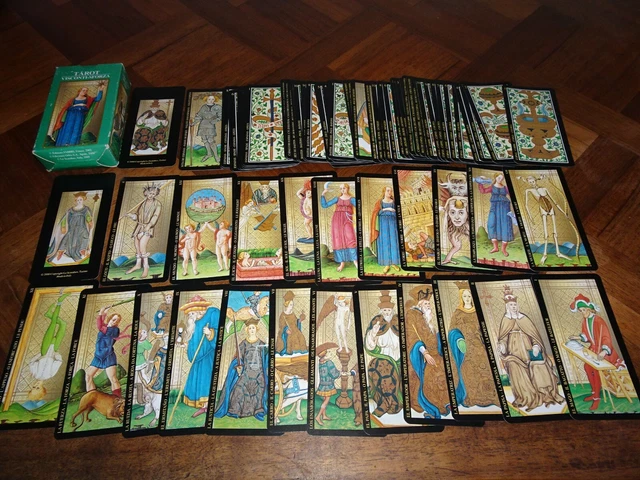 Lot De 5 Jeux De Tarot Fabbri : Visconti, Universel, Classique, Alchimique, Bosch, Neufs