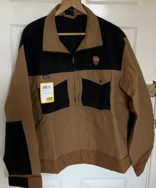 Snickers All Round Work Coat Canvas Wind Proof 1435 XXL Regular Brown Christmas