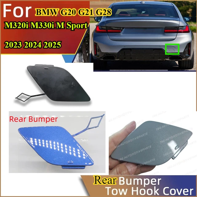 Glossy Finish Rear Bumper Towing Tow Hook Hole Cover Cap For Mazda 6 2013 2018 E - Foto 7