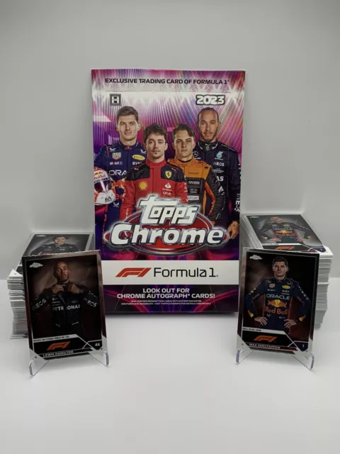 2023 Topps Chrome Formula 1 - Complete your set choose single base cards 1 - 200