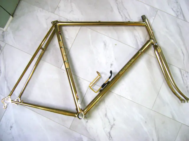 used 58cm. Rampar Superbe Tange #2CroMoly Road Bicycle Frameset by Raleigh/USA