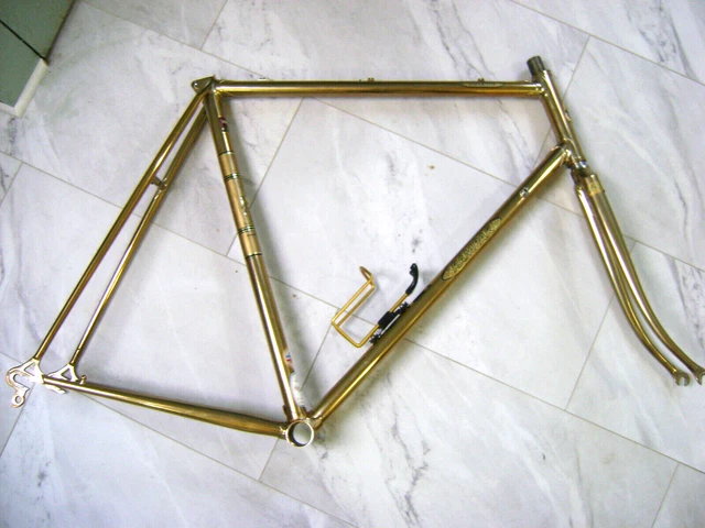 used 58cm. Rampar Superbe Tange #2CroMoly Road Bicycle Frameset by Raleigh/USA used 58cm. Rampar Superbe Tange #2CroMoly Road Bicycle Frameset by Raleigh/USA