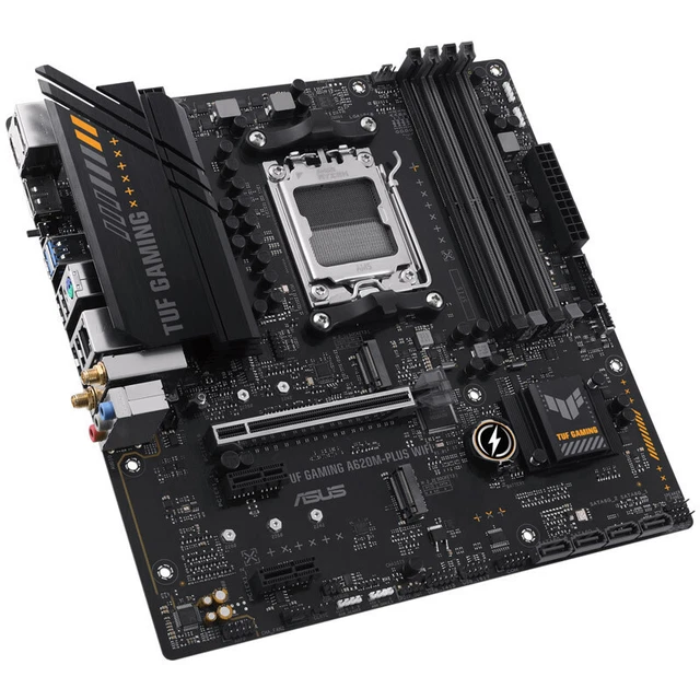 ASUS PRIME A620M-K, Scheda Madre AMD mATX, Slot DDR5, Nera | PCIe 4.0 M.2, HDMI, VGA, SATA 6 ASUS PRIME A620M-K, Scheda Madre AMD mATX, Slot DDR5, Nera | PCIe 4.0 M.2, HDMI, VGA, SATA 6