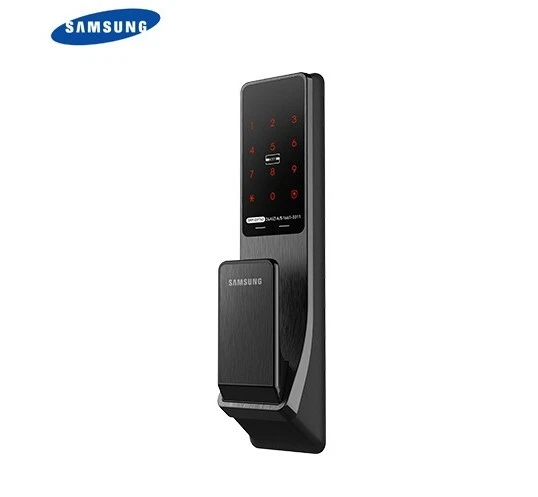 Samsung  Smart Door Lock Push/Pull Double Lock Touch Pad - Black SHP-DP740