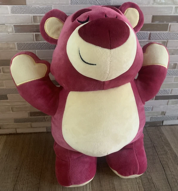 DISNEY STORE PIXAR Toy Story 3 Lotso Huggin Bear Plush 14" Stuffed