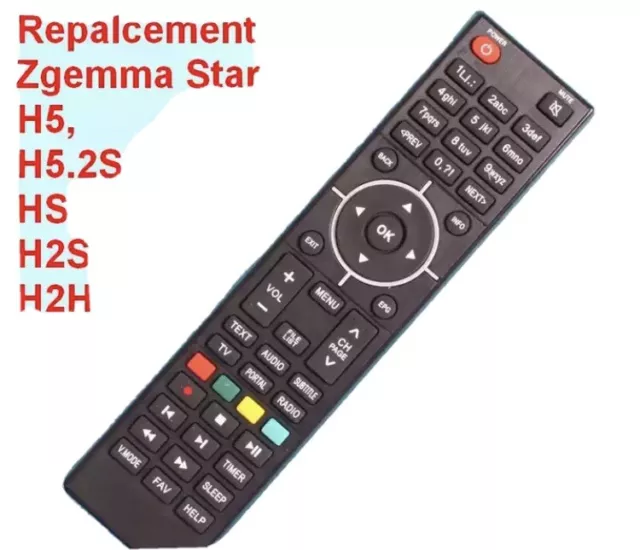 Telecommande Pour Recepteur Satellite Zgemma Star