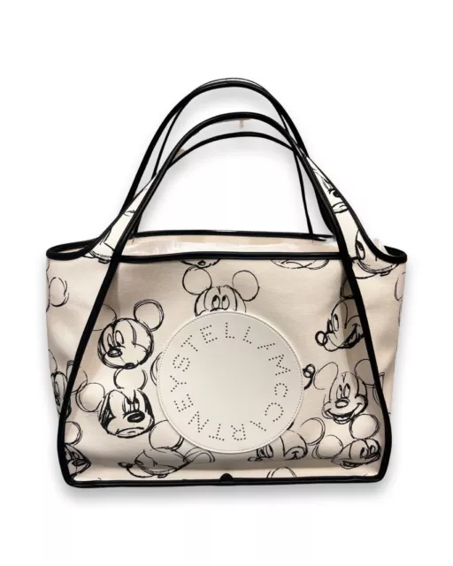 Stella McCartney X Disney Fantasia Large Canvas Mickey Tote Shoulder bag