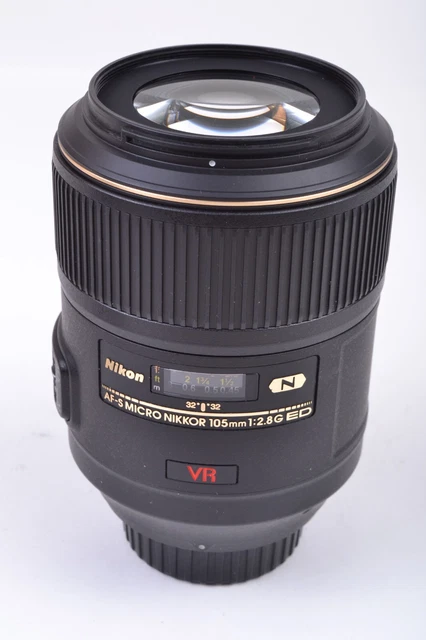 Nikon AF-S Nikkor 105mm f/2.8 G Micro ED N IF VR Camera Lens #T72321