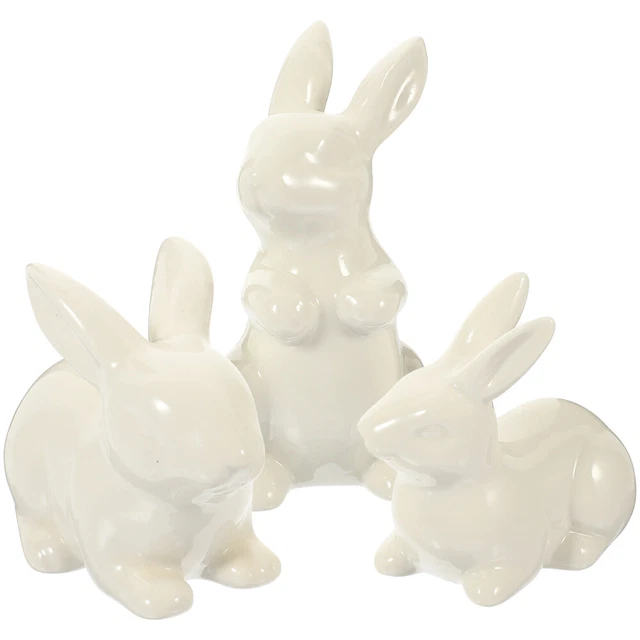 Miniatura Bunny Figura desktop Decorazione di coniglio decorazione casa di
