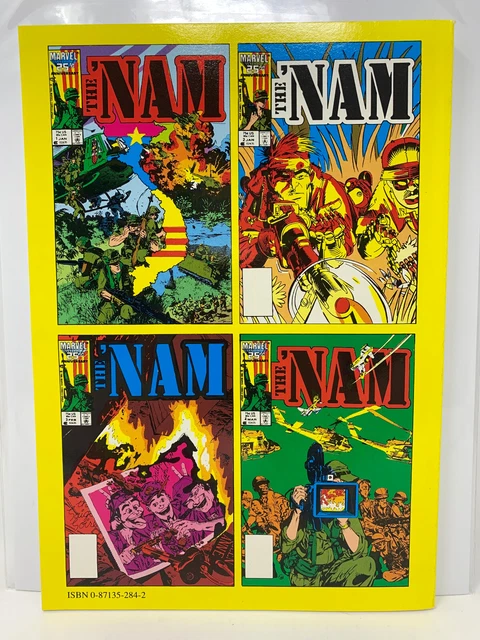 Vintage 1987 THE 'NAM Volume 1 Marvel Comics Graphic Novel Vietnam War NICE 2