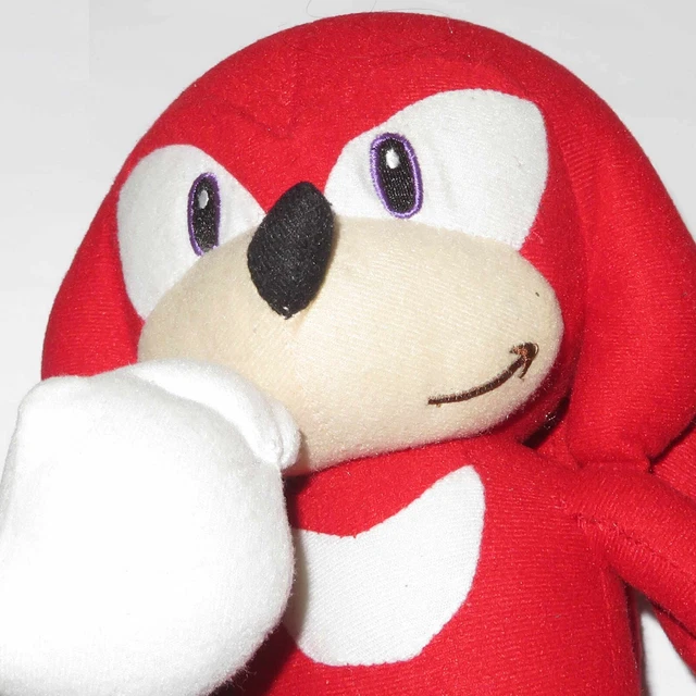12& KNUCKLES PRIZE Plush! Gosh Uk Soft Toy Figure Sonic The Hedgehog X