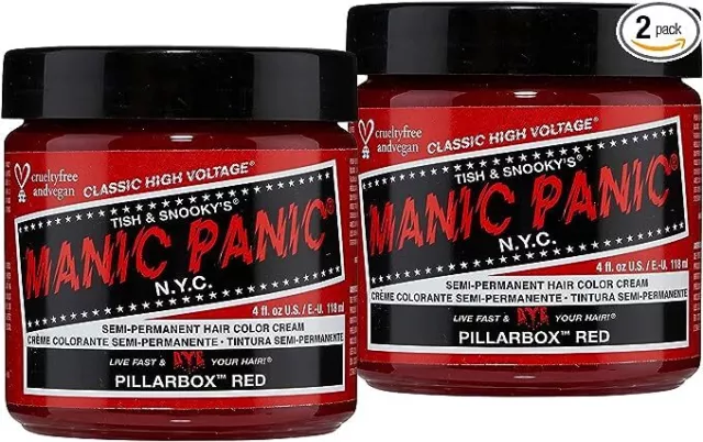 Manic Panic Red Semi-Permanent Hair Dye